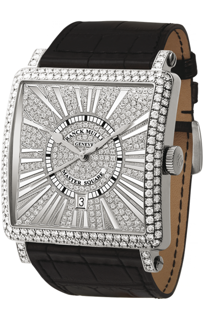 6000 K SC DT R REL D CD Franck Muller Automatic Date Master Square