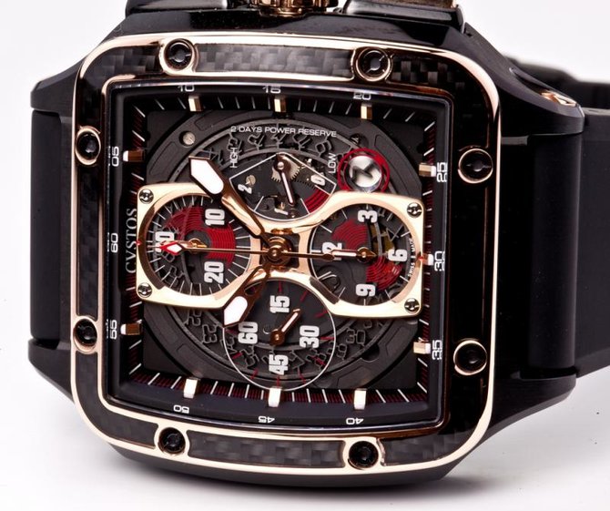 Cvstos Chrono Black Bicolor Carbon Evosquare 45 - фото 11