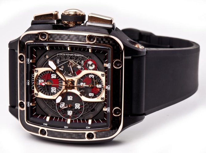 Cvstos Chrono Black Bicolor Carbon Evosquare 45 - фото 12