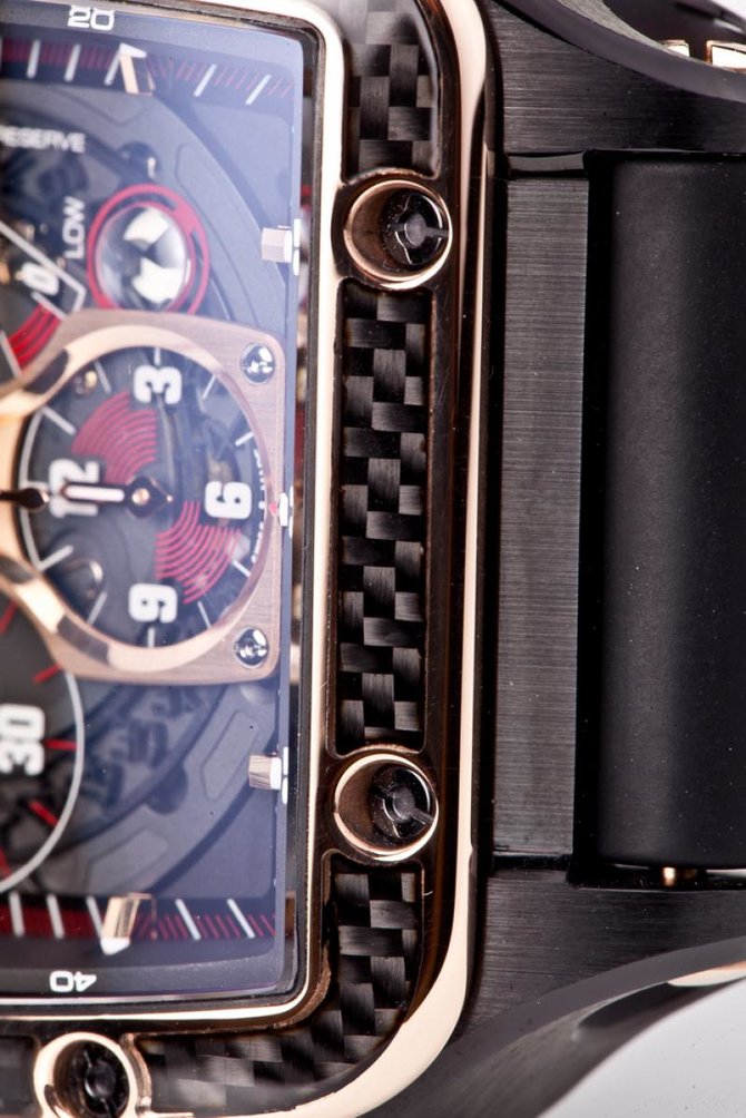 Cvstos Chrono Black Bicolor Carbon Evosquare 45 - фото 14