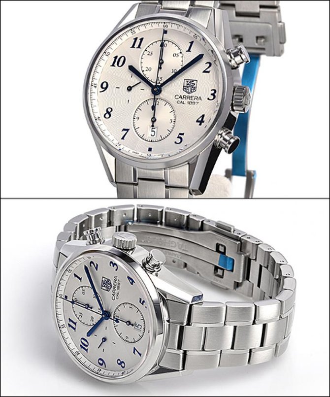 Tag Heuer CAR2114.BA0724 Carrera Calibre 1887 Automatic Chronograph 41 mm - фото 5