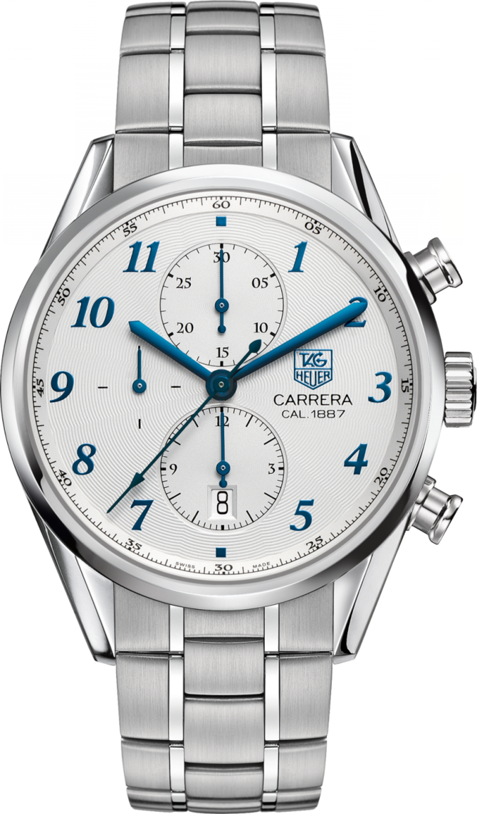 Tag Heuer CAR2114.BA0724 Carrera Calibre 1887 Automatic Chronograph 41 mm - фото 1