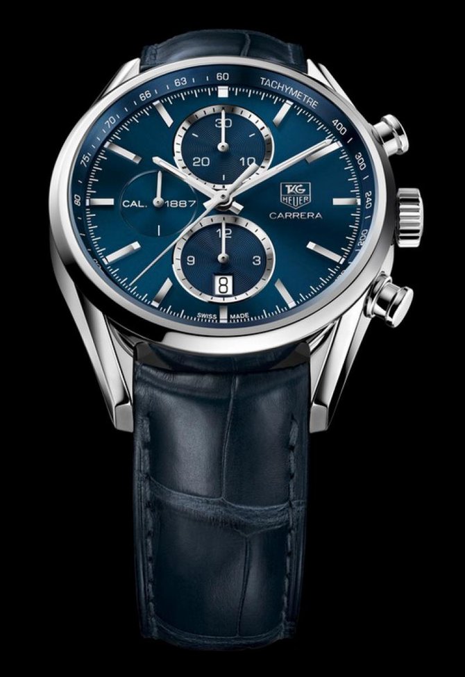Tag Heuer CAR2115.FC6292 Carrera Calibre 1887 Automatic Chronograph 41 mm - фото 2