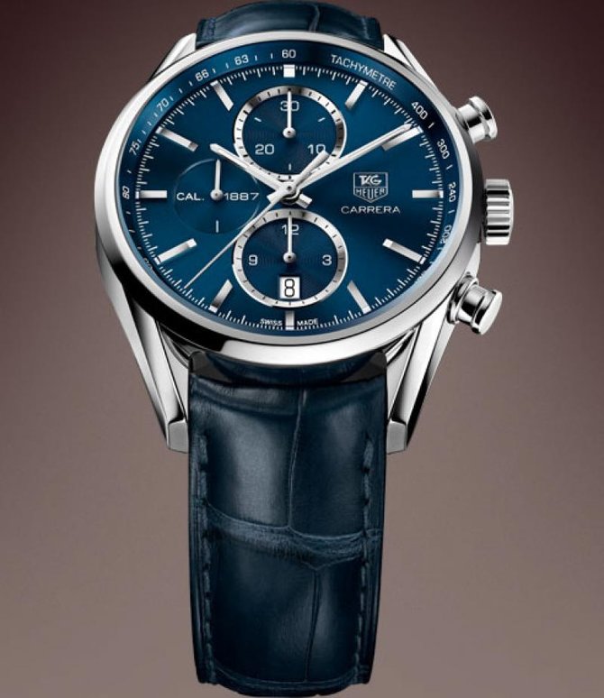 Tag Heuer CAR2115.FC6292 Carrera Calibre 1887 Automatic Chronograph 41 mm - фото 3