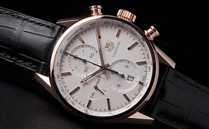 Tag Heuer CAR2140.FC8145 Carrera Calibre 1887 Automatic Chronograph 41 mm - фото 8