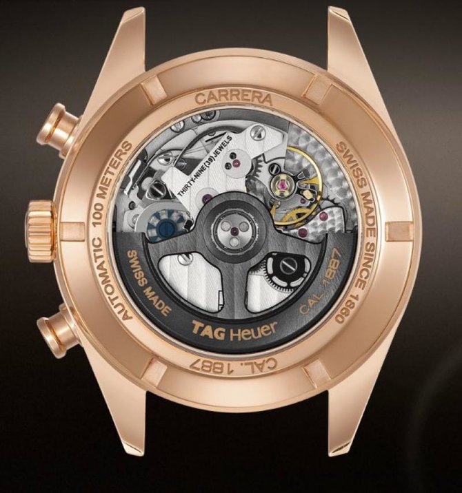 Tag Heuer CAR2141 FC8182 Carrera Calibre 1887 Automatic Chronograph 41 mm - фото 3