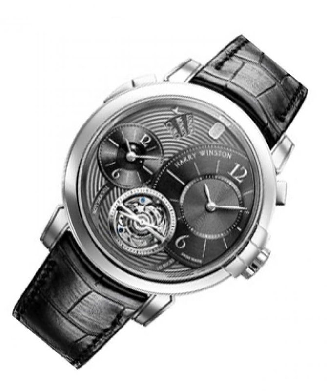 Harry Winston MIDATG45PP001 Midnight GMT Tourbillon MIDATG45PP001 - фото 2