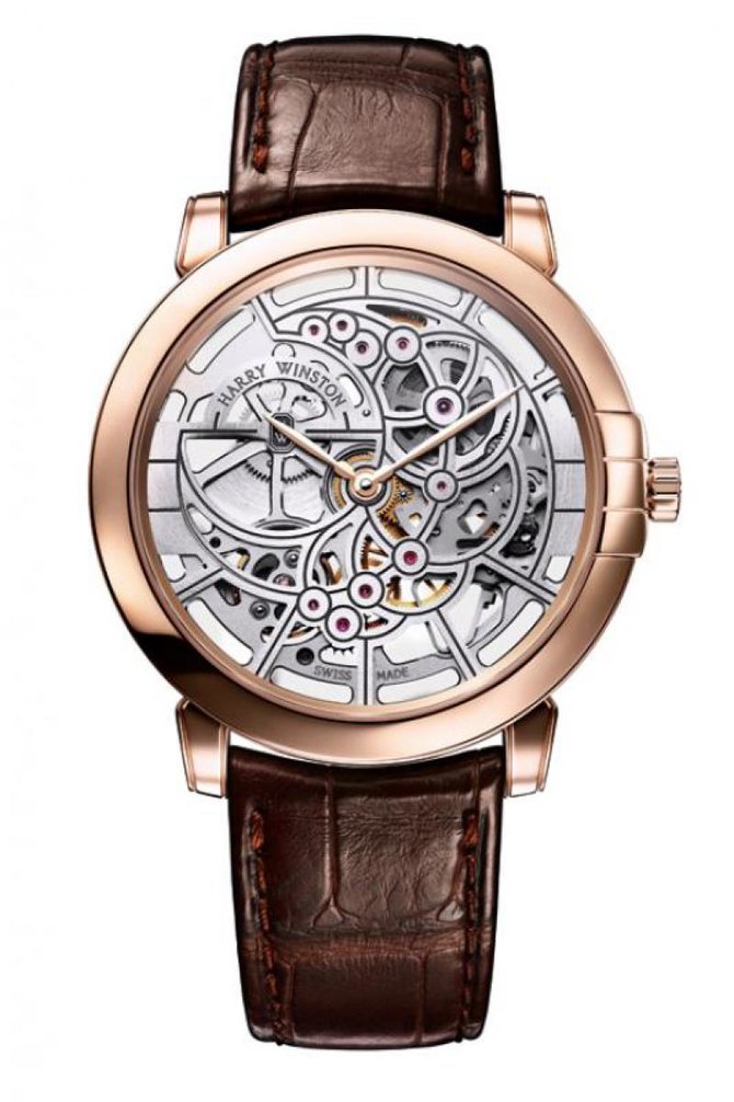Harry Winston 450/MAS42RL.W Midnight Skeleton 450/MAS42RL.W - фото 1