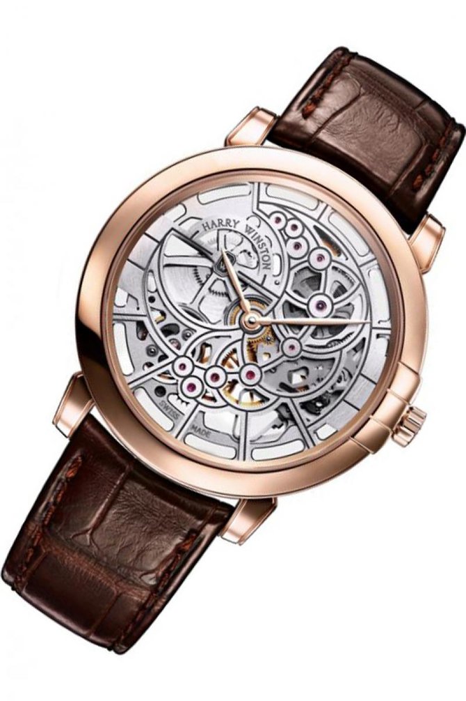 Harry Winston 450/MAS42RL.W Midnight Skeleton 450/MAS42RL.W - фото 2