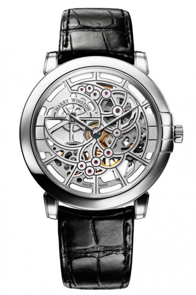 Harry Winston 450/MAS42WL.W Midnight Midnight Skeleton 450/MAS42WL.W - фото 1