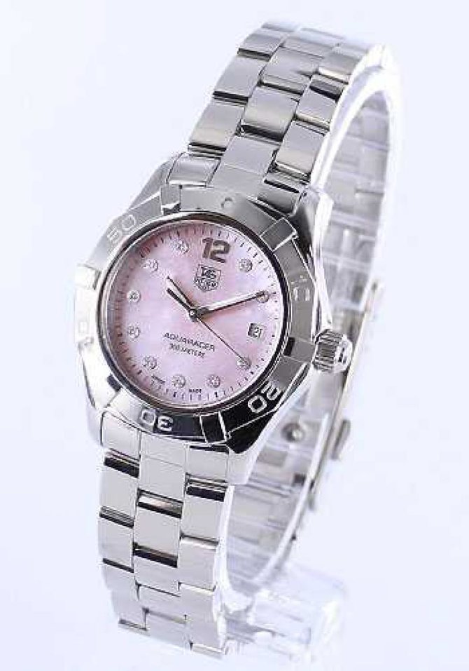 Tag Heuer WAF141A.BA0824 Aquaracer Diamond Dial 27 mm  - фото 11