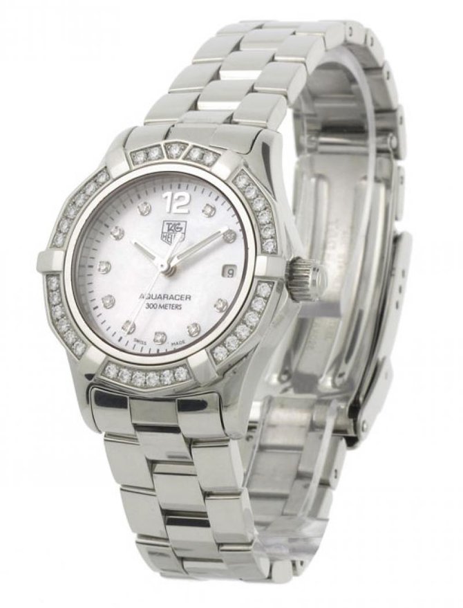 Tag Heuer WAF1416.BA0824 Aquaracer Diamond Dial and Bezel 27 mm - фото 14