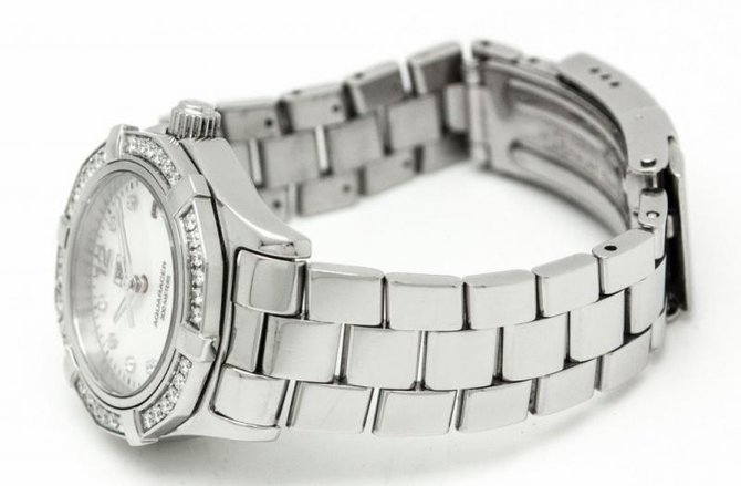 Tag Heuer WAF1416.BA0824 Aquaracer Diamond Dial and Bezel 27 mm - фото 16