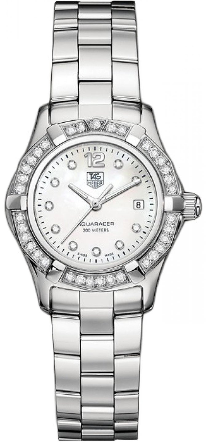 Tag Heuer WAF1416.BA0824 Aquaracer Diamond Dial and Bezel 27 mm - фото 1