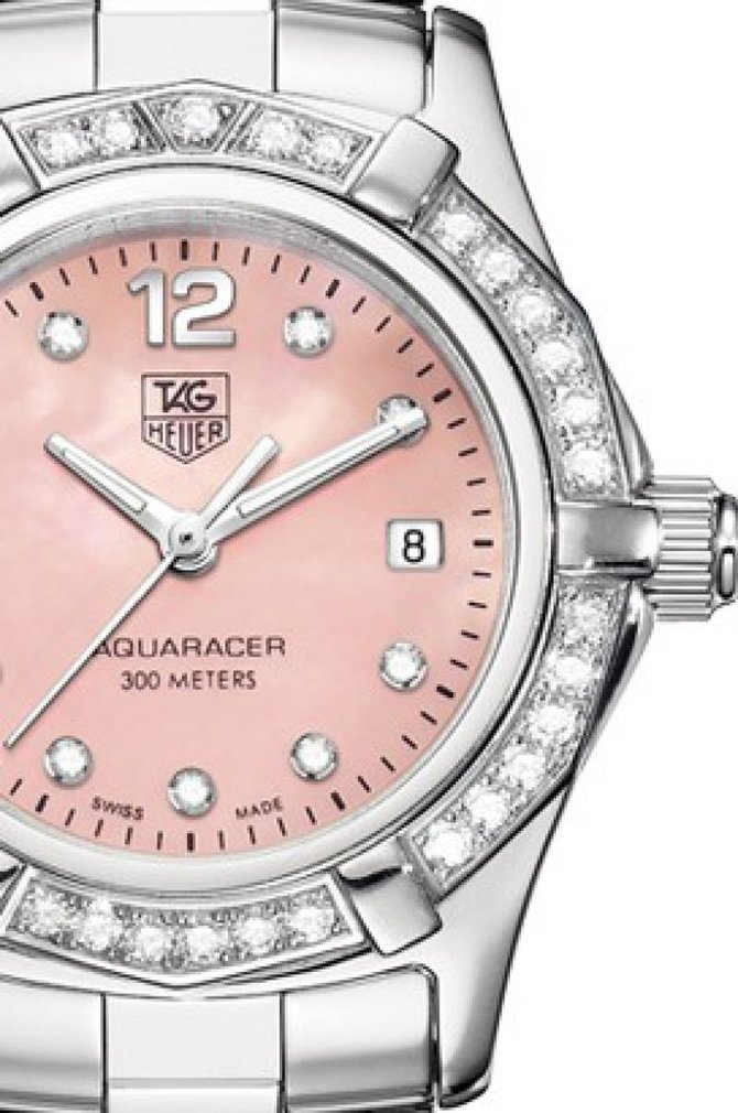 Tag Heuer WAF141B.BA0824 Aquaracer Diamond Dial and Bezel 27 mm - фото 12