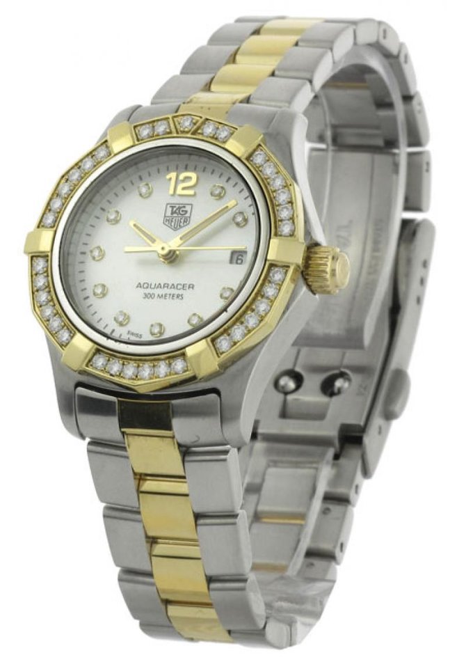 Tag Heuer WAF1450.BB0825 Aquaracer Diamond Dial and Bezel 27 mm - фото 2
