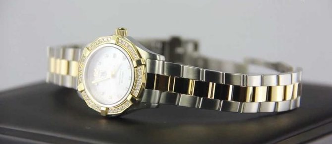 Tag Heuer WAF1450.BB0825 Aquaracer Diamond Dial and Bezel 27 mm - фото 6