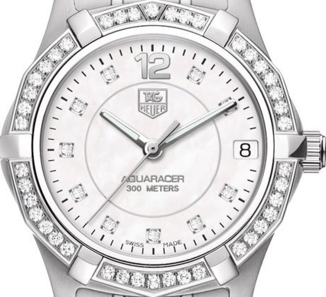 Tag Heuer WAF1313.BA0819 Aquaracer Diamond Dial and Bezel 32 mm  - фото 2