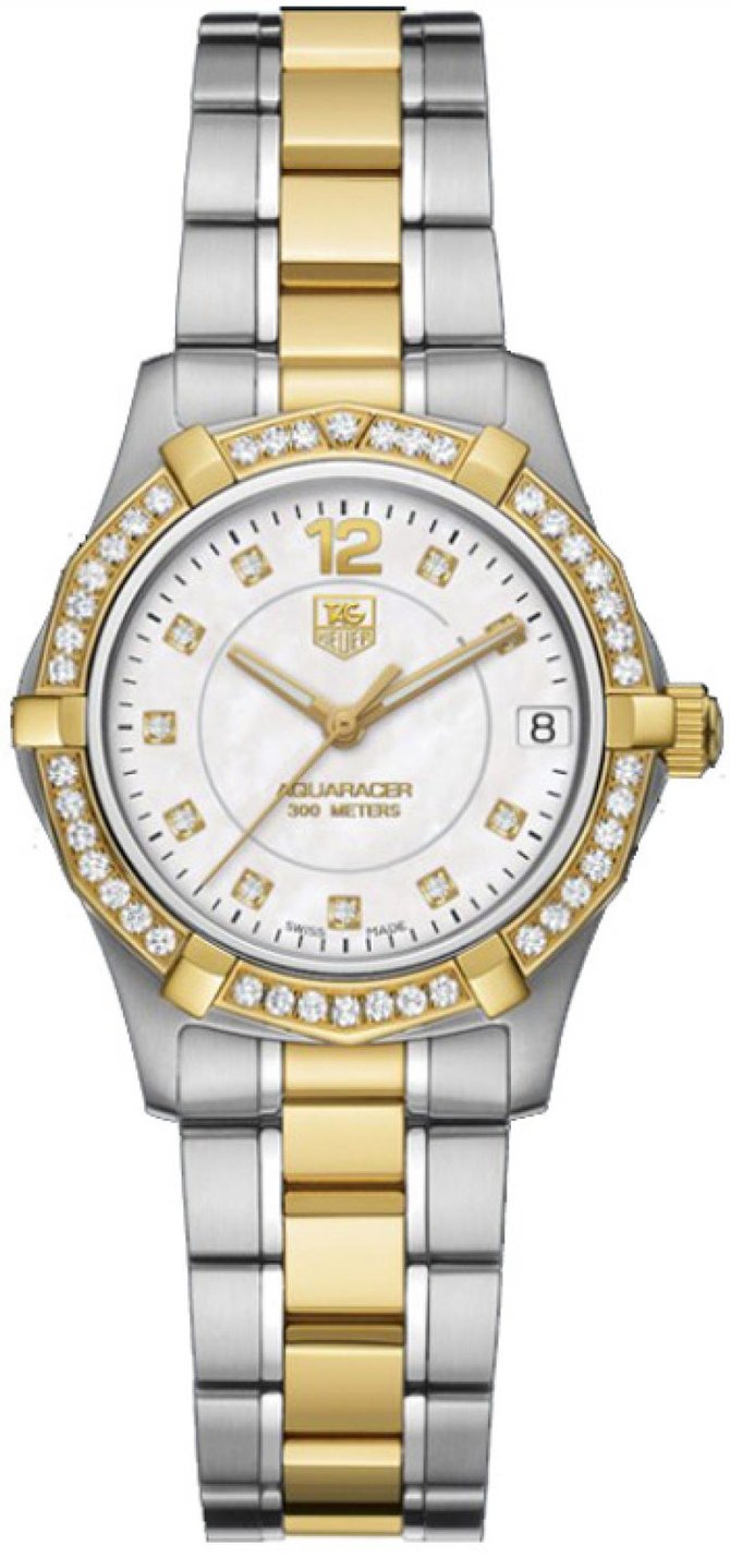 Tag Heuer WAF1350.BB0820 Aquaracer Diamond Dial and Bezel 32 mm  - фото 1