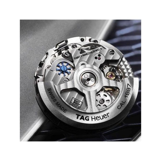 Tag Heuer CAR2150.BA0720 Carrera Calibre 1887 Automatic Chronograph 41 mm - фото 2