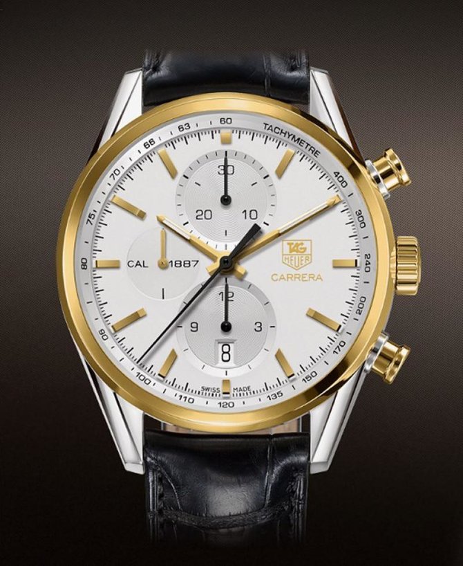 Tag Heuer CAR2150.FC6266 Carrera  Calibre 1887 Automatic Chronograph 41 mm - фото 6