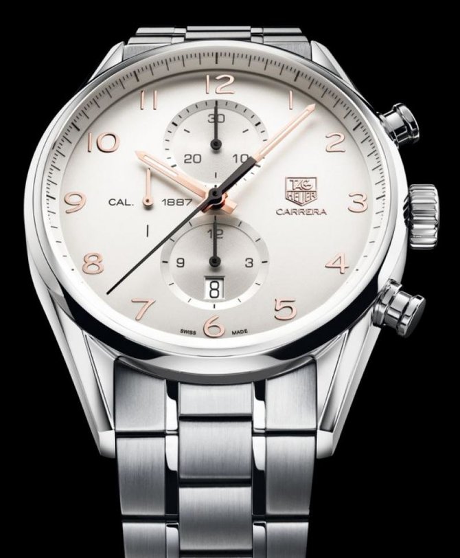 Tag Heuer CAR2012.BA0796 Carrera Calibre 1887 Automatic Chronograph 43 mm - фото 4