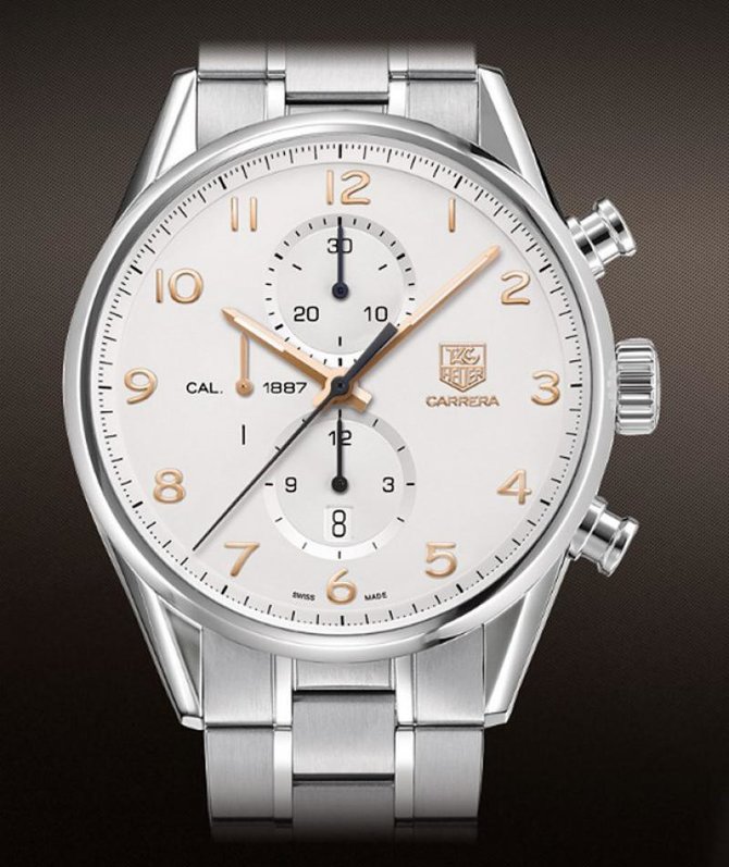 Tag Heuer CAR2012.BA0796 Carrera Calibre 1887 Automatic Chronograph 43 mm - фото 7