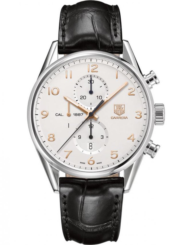 Tag Heuer CAR2012.FC6235 Carrera Calibre 1887 Automatic Chronograph 43 mm - фото 2