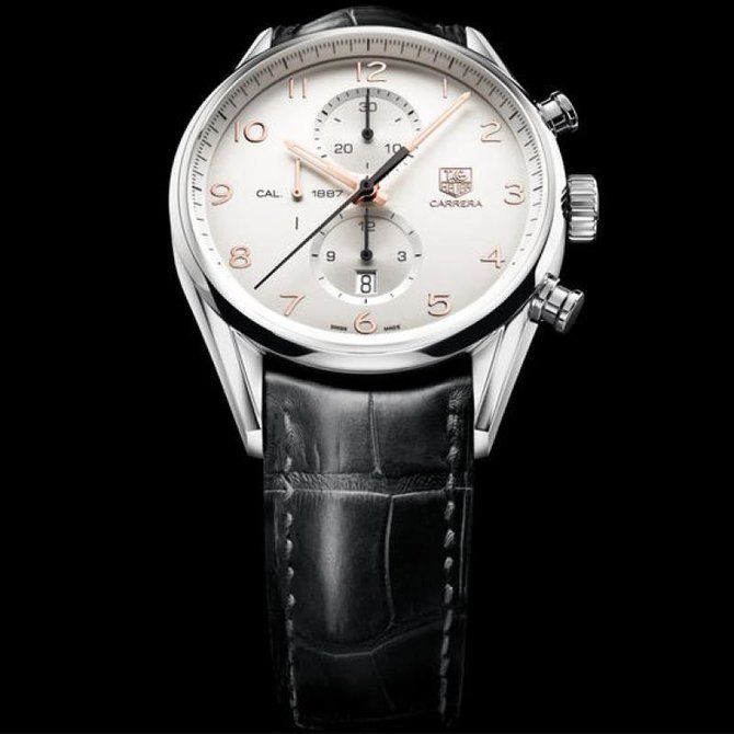 Tag Heuer CAR2012.FC6235 Carrera Calibre 1887 Automatic Chronograph 43 mm - фото 3