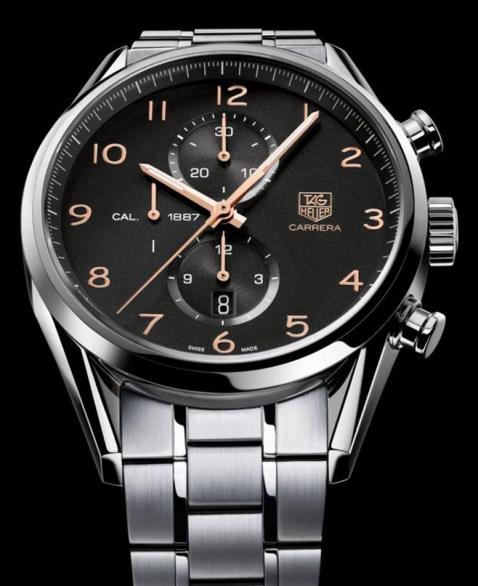 Tag Heuer CAR2014.BA0796 Carrera Calibre 1887 Automatic Chronograph 43 mm - фото 2