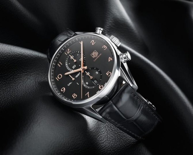 Tag Heuer CAR2014.FC6235 Carrera Calibre 1887 Automatic Chronograph 43 mm - фото 6