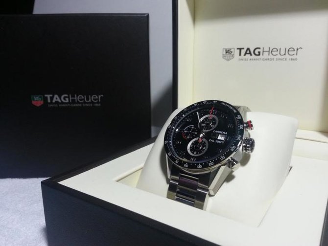 Tag Heuer CAR2A10.BA0799 Carrera Calibre 1887 Automatic Chronograph 43 mm - фото 6