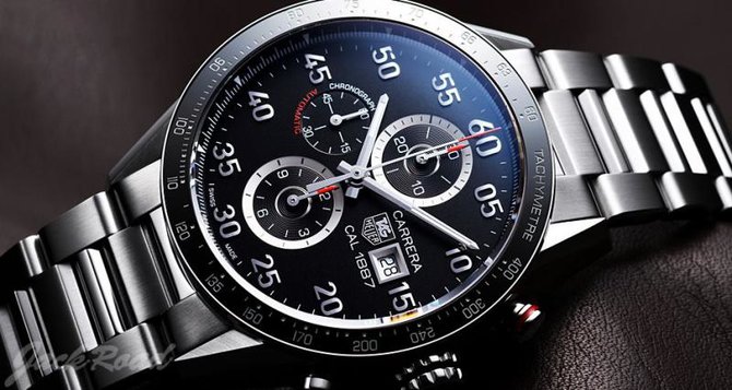 Tag Heuer CAR2A10.BA0799 Carrera Calibre 1887 Automatic Chronograph 43 mm - фото 7