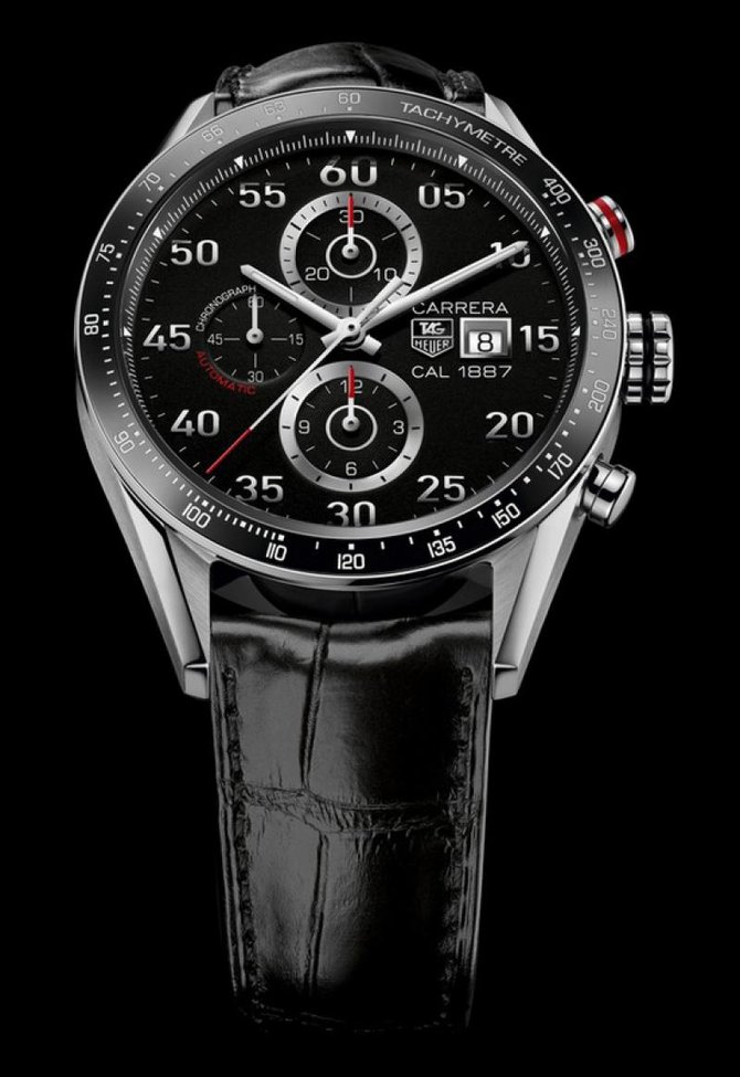 Tag Heuer CAR2A10.FC6235 Carrera Calibre 1887 Automatic Chronograph 43 mm - фото 3