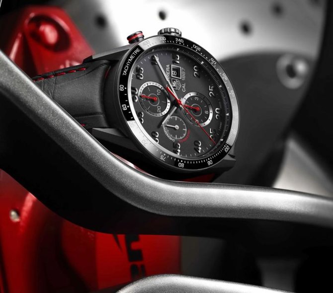 Tag Heuer CAR2A10.FC6235 Carrera Calibre 1887 Automatic Chronograph 43 mm - фото 4