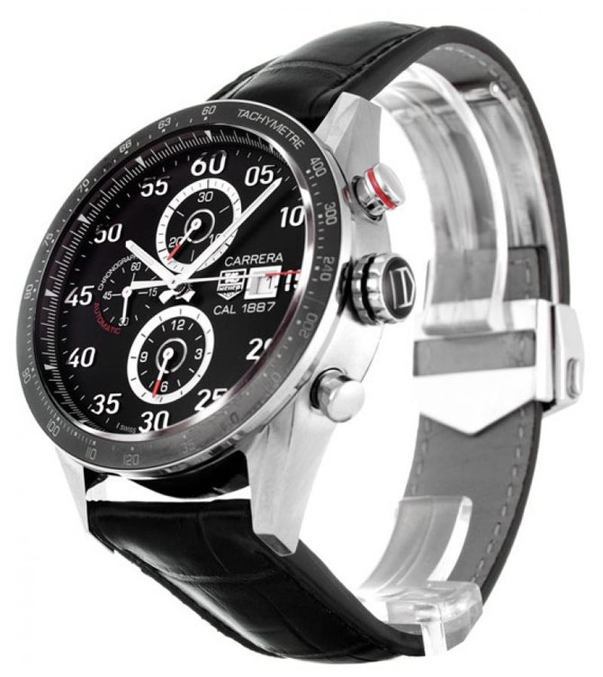 Tag Heuer CAR2A10.FC6235 Carrera Calibre 1887 Automatic Chronograph 43 mm - фото 5