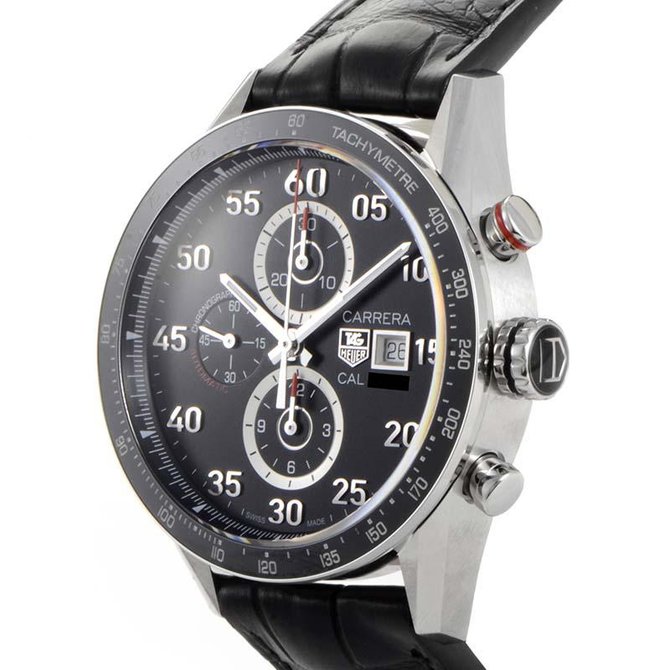 Tag Heuer CAR2A10.FC6235 Carrera Calibre 1887 Automatic Chronograph 43 mm - фото 6