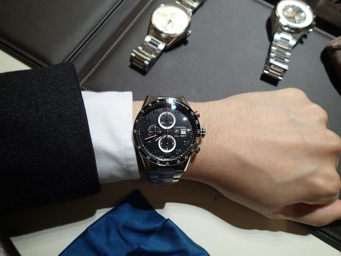 Tag Heuer CAR2A10.FC6235 Carrera Calibre 1887 Automatic Chronograph 43 mm - фото 8