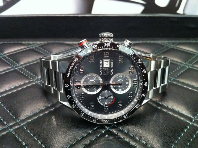 Tag Heuer CAR2A11.BA0799 Carrera  Calibre 1887 Automatic Chronograph 43 mm - фото 5