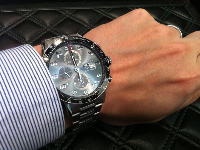 Tag Heuer CAR2A11.BA0799 Carrera  Calibre 1887 Automatic Chronograph 43 mm - фото 6