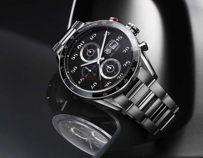 Tag Heuer CAR2A11.BA0799 Carrera  Calibre 1887 Automatic Chronograph 43 mm - фото 8
