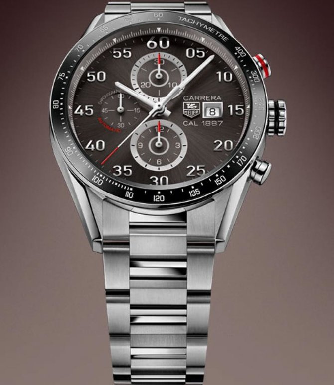 Tag Heuer CAR2A11.BA0799 Carrera  Calibre 1887 Automatic Chronograph 43 mm - фото 9
