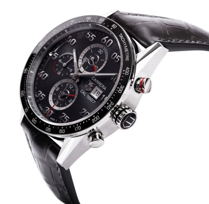 Tag Heuer CAR2A11.FC6313 Carrera Calibre 1887 Automatic Chronograph 43 mm - фото 2
