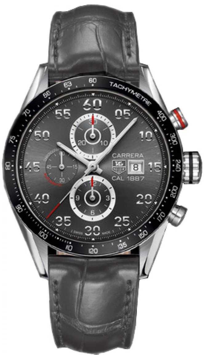 Tag Heuer CAR2A11.FC6313 Carrera Calibre 1887 Automatic Chronograph 43 mm - фото 4