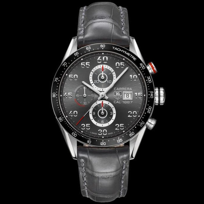 Tag Heuer CAR2A11.FC6313 Carrera Calibre 1887 Automatic Chronograph 43 mm - фото 5