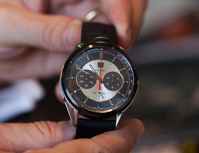 Tag Heuer CAR2C11.FC6327 Carrera Calibre 1887 Jack Heuer Chronograph 45 mm limited edition - фото 3