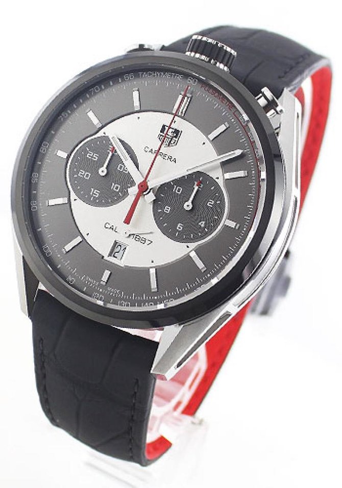 Tag Heuer CAR2C11.FC6327 Carrera Calibre 1887 Jack Heuer Chronograph 45 mm limited edition - фото 5