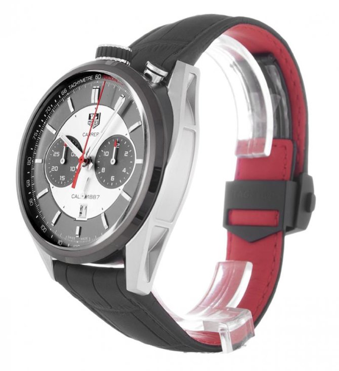 Tag Heuer CAR2C11.FC6327 Carrera Calibre 1887 Jack Heuer Chronograph 45 mm limited edition - фото 9