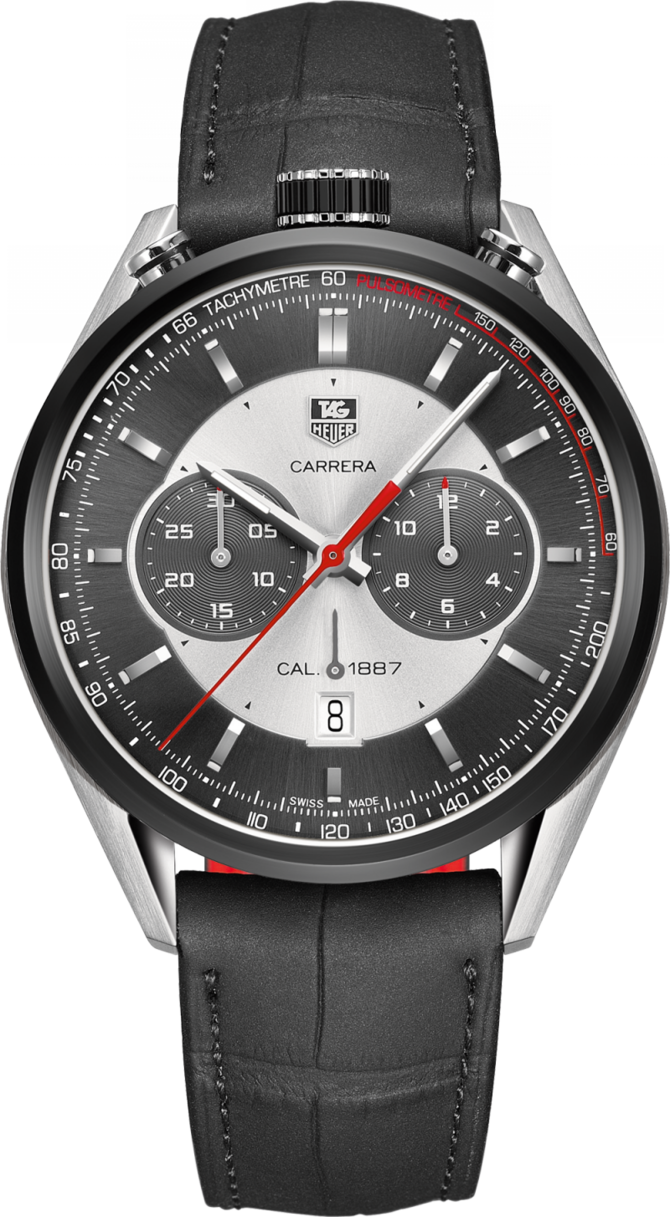 Tag Heuer CAR2C11.FC6327 Carrera Calibre 1887 Jack Heuer Chronograph 45 mm limited edition - фото 1