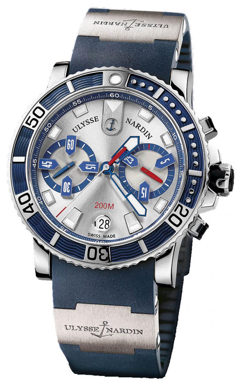 8003-102-3/91 Ulysse Nardin Chronograph Steel Maxi Marine Diver